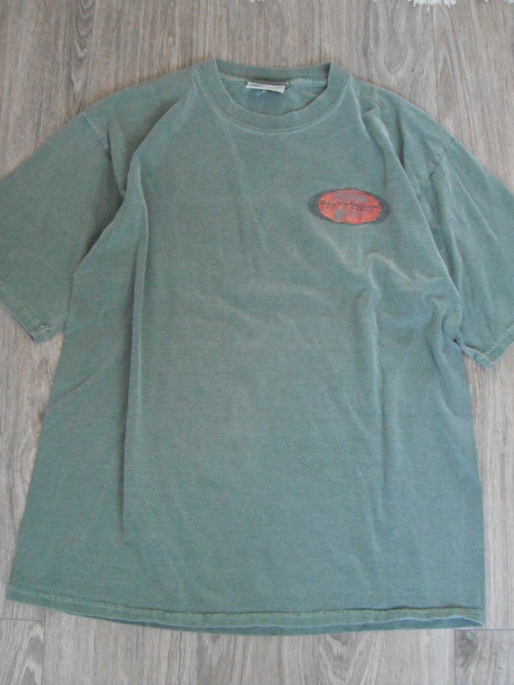 Vintage San Fransisco California green t-shirt